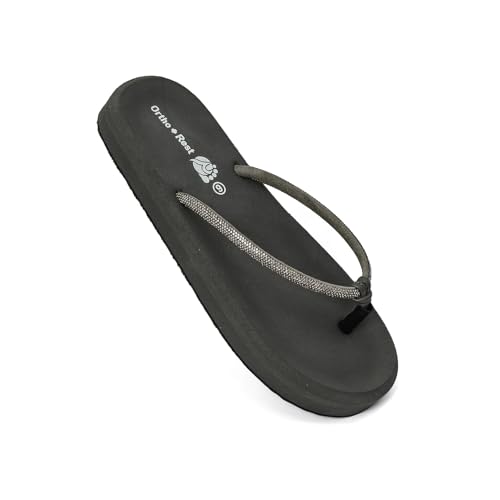 Image of Ortho + Rest Ortho Slippers for Women Daily Use, orthopedic FlipFlops | Arch Support With Soft Cushioned Footbed | Lightweight Ladies Chappal | Orthopedic Doctor Soft Slippers for Ladies & Girls