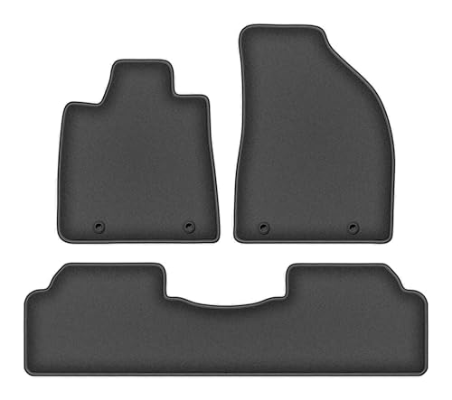 Tapis en Polyamide Graphite pour Lexus RX III Hybrid 2008-2015 SUV avec envers caoutchouté