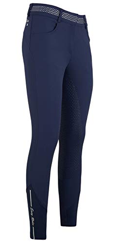 Pantalon d'équitation noir Euro-star Easy Rider by Naja en taille 38 pour cavalier