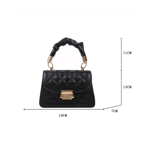 Solid Color Large Capacity Crossbody Bag Casual PU Underarm Handbag(White)2