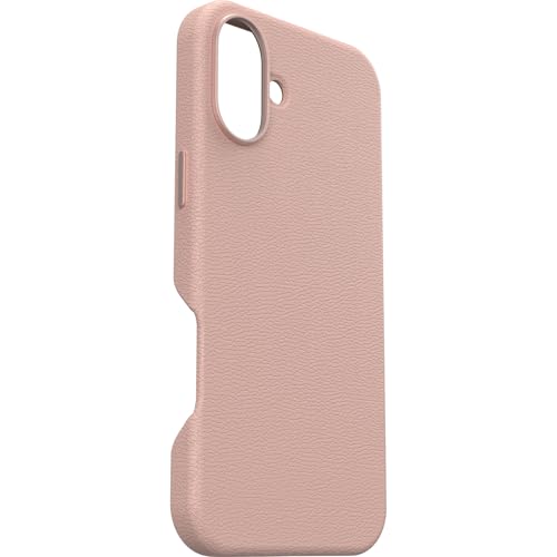 Image of OtterBox iPhone 16 Plus Symmetry Series Cactus Leather for MagSafe - Ballet Blush Pink - Ultra-Thin, Sleek iPhone Case, Premium iPhone Case, MagSafe Compatible