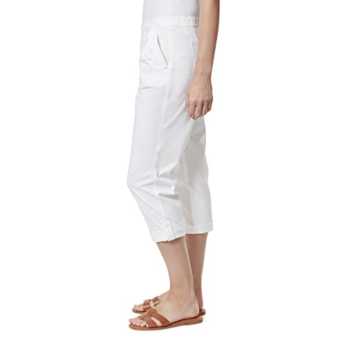 Bandolino Women's Utility Pull on High Rise Straight Leg Capri2
