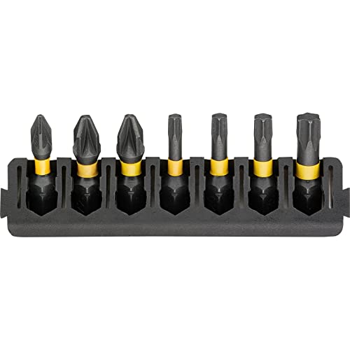 DeWalt Juego de 7 puntas de destornillador FlexTorq Pozi y Torx