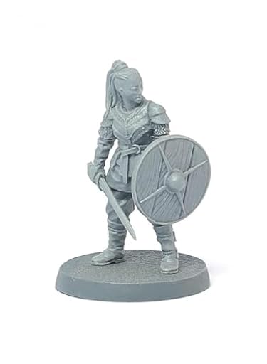 Brother Vinni Shield Maiden Wargame Miniature Saga 28 mm, Resina | Ya disponible en tu tienda friki favorita! En mundofriki.es!
