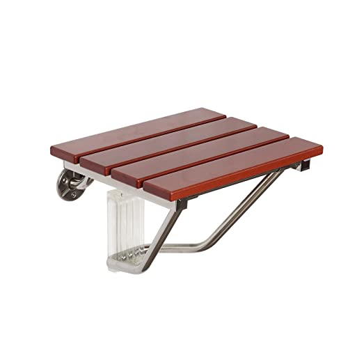lesolar Duschstuhl Klappbar,Klappbarer Duschstuhl, Duschsitz Wandmontage FüR Senioren, Dusche Wandsitz,Klappbarer Duschsitz FüR Senioren,Platzsparend,Duschbank Zum Duschen FüR Erwachsene Cover