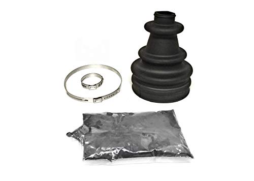 CV Boot Kit for Polaris Outlaw 500 525 IRS 2006-2011, Rear, Outer, Abrasion Resistant, Heavy Duty, Thicker Gauge, Enhanced Rigidity, Quality Grease, Complete Kit, 712-10A, ATVPC