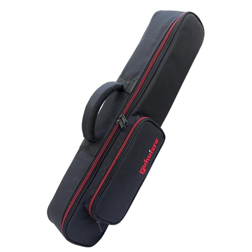 Colaxi Estojo para saxofone soprano, mochila de transporte com alça e alça, portátil, leve, 15mm, bolsa de transporte acolchoada, estojo para clarinete