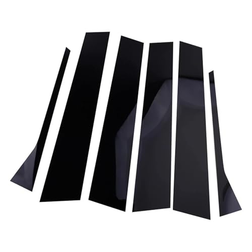 Couverture de colonne de voiture pour VW Jetta Mk5 2006-2010 noire brillante