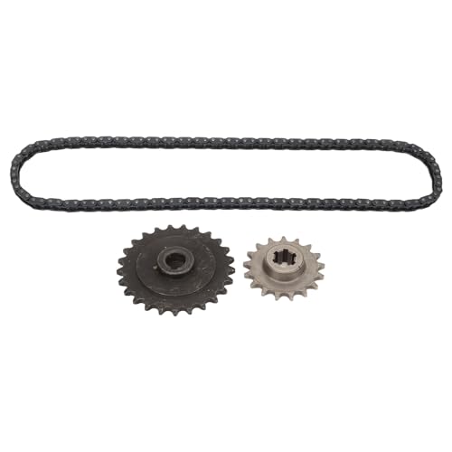 Kit pignon T8F et chaîne 116 maillons pour réparer la transmission de votre go kart