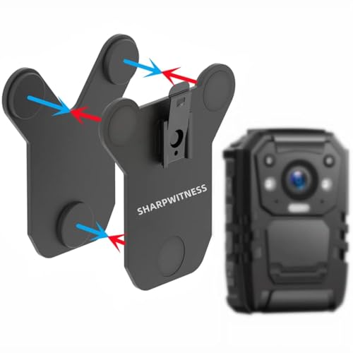 SHARPWITNESS Police Body Camera Magnetic Mount Quick Release Magnet Chest Mount Strong Suction Exclusively Used for cammpro i826 Body Camera, Cannot Use on Other Bodycam