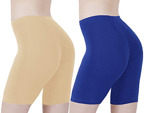 Image of Buy That Trendz Cotton Lycra Tight Fit Stretchable Cycling Shorts Womens | Shorties for Active wear /Exercise /Workout /Yoga /Gym /Cycle /Running Red Grey Combo Pack of 2