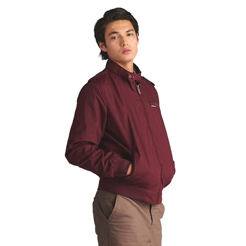 Image of Members Only Men's Iconic Racer Quilted Lining Jacket |Slim Fit|