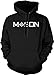 Mason Men's Hoodie Sweatshirt (2XL, BLACK)
