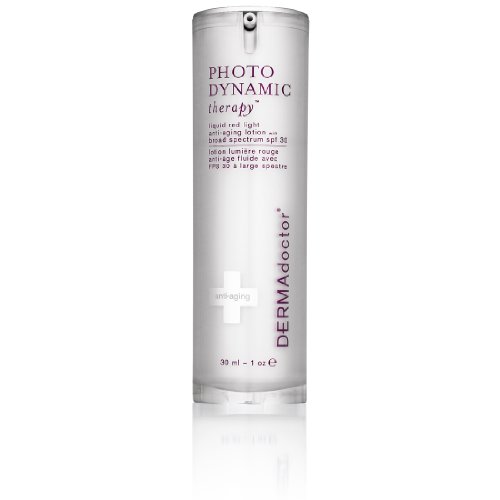 DERMAdoctor Photodynamic Therapy 3-in-1 Facial Lotion with Broad Spectrum SPF 30, 1 fl oz