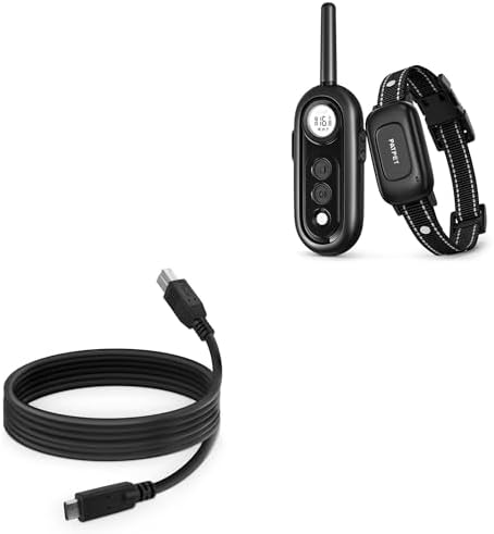 BoxWave Cable Compatible with PATPET 356/357 Dog Training Collar - DirectSync - USB B to USB 3.1 Type C, USB B to C Sync Cable - 6ft - Black image 4