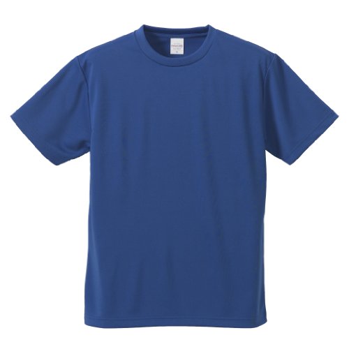 [ユナイテッドアスレ] 4.1oz ドライTシャツ [DRY・UVカット] コバルトブルー 150cmの商品画像（Amazon）