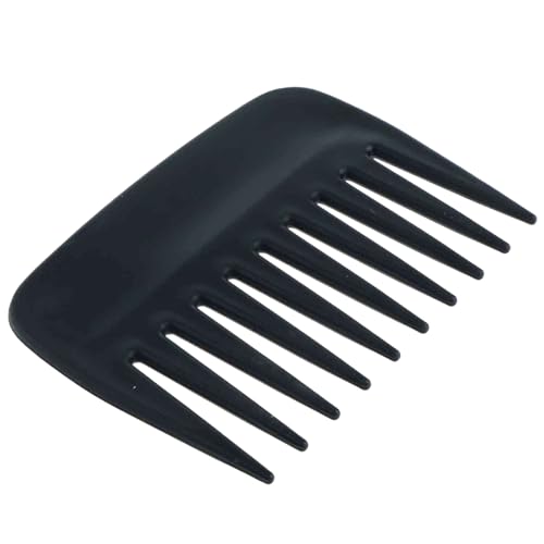 Professional Hair Styling Streaker Comb, No-Handle Palm Anti Sized Static Wide Tooth Comb for Men and Women for Most Hair Types, Thick Curly Hair, Wavy Hair, Wig Styling, Highlighting