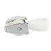 COSMOS Rubber Date Stamp with 12 Phrase Messages Combination, Handle in Random Color (Pink/White)