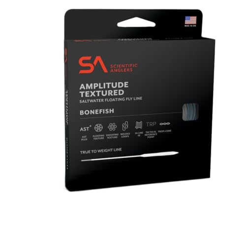 Scientific Anglers Amplitude Textured Bonefish, Black/Surf/Ivory - 8