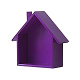 Decoración Nostálgica De La Pared De La Casa Pequeña - Estante De Pared De Diseño Minimalista, Guarderí