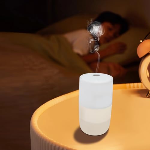 Difusor aromático eléctrico portátil con luz LED y USB miniatura 5