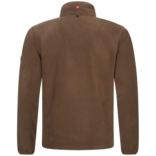 Höhenhorn Badus Herren Fleece Jacke Braun Gr. L