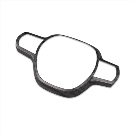 RUIQ ホンダ 新型 N-BOX N-BOXカスタム JF5 JF6 専用 内装 ステアリング ガーニッシュ ハンドル フレーム インテリア HONDA Nbox 専用設計 (黒木目調)