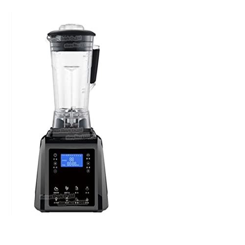 Pantalla táctil digital automática 3HP BPA FREE 2L Batidora profesional Mezclador Exprimidor Procesador de alimentos de alta potencia Batidos de frutas verdes (Color : BLACK JAR PARTS, Size : AU)