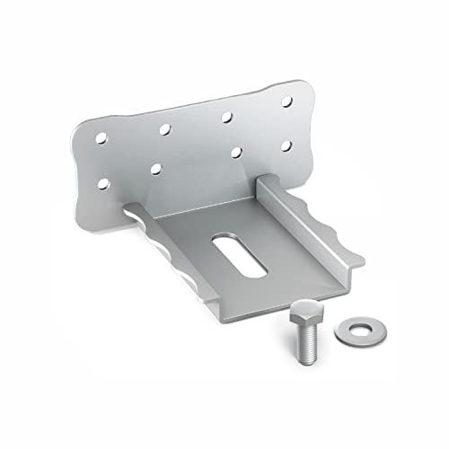Maxerio Konsolen-Set (Kantholzauflage) für Schraubfundament inkl. Schraube (M12) und Unterlegscheibe; verzinkt Cover