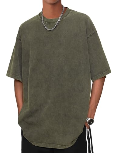 Aelfric-Eden-Mens-Oversized-Vintage-T-Shirts-Acid-Wash-Cotton-Solid-Tee-Shirt-Drop-Shoulder-Streetwear-Basic-Tees-Tops