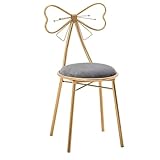 3. Durable et bien conçu: Fabriqué en fer de haute qualité, notre fauteuil de maquillage offre un soutien et une stabilité solides. Soudé et construit avec expertise for résister à un usage quotidien, il peut supporter jusqu'à 80kg.