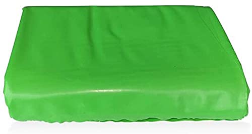 PLMOKN Voorgevormde vijvervoeringen Heavy Duty Plastic Tarpaulin Cover Sheet Tuin Zwembad Membraan Waterdicht -UV voor Koi Ponds, Watertuinen, Fonteinen (Kleur: Groen, Grootte: 4x5m) - Image 3