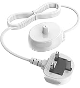 BENSN for Oral B Electric Toothbrush Charger, Braun Type 3757 Chargers UK Plug for Oral-B Pro 1 6...