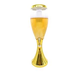 Hotel Beer Machine Creative Wine Dispenser Beer Dispenser Beverage Machine Pourer Beer Dispenser (Color : Gold Size : 1…