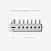 teenage engineering TX–6 portable and rechargeable 6 stereo channel mixer, usb audio interface and sound card, 8 hour battery life, built-in effects, ble and usb midi, iOS compatible