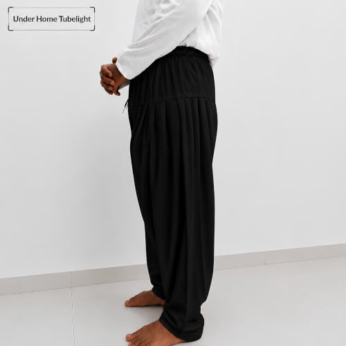 Image of Men's Premium Viscose Rayon Punjabi Patiala Salwar | Traditional Dhoti Style Pant for Men