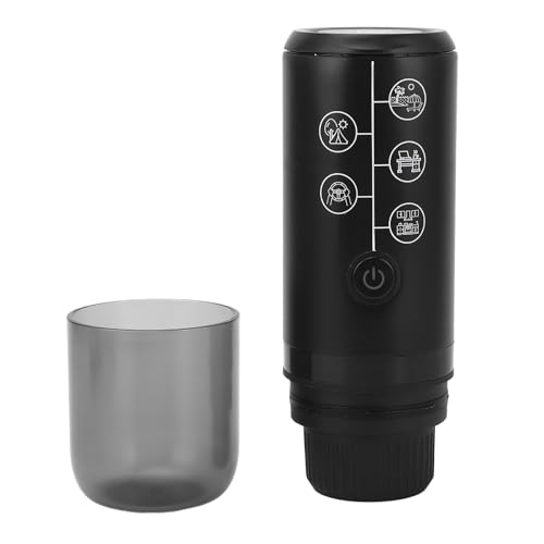 Cafetera eléctrica portátil recargable con batería 250 ml miniatura 4