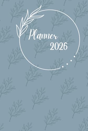 Planner Diário Semanal 2026: Metas, Organização e Controle de Hábitos: Agenda 2026 com páginas para metas, planejamento semanal e controle de hábitos.