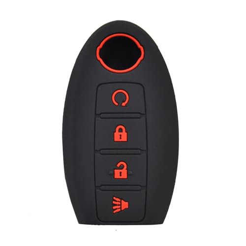 Housse de protection pour clé de véhicule Nissan Sentra et Titan - Modèle 4 boutons