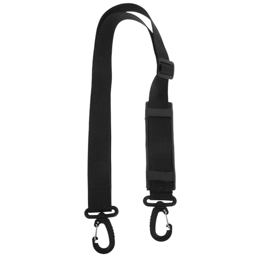 Tofficu Correa de Hombro Ajustable Negra de 3 Cm Almohadilla para Bolso de Cámara, Bolso Casual y Portátil, Correa Ancha Repuesto para Bandolera y Accesorios de Fotografía