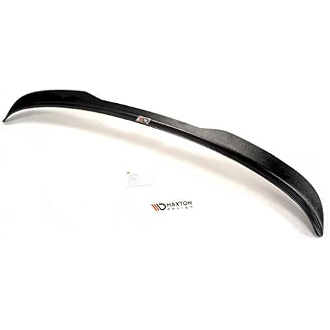 Spoiler Wing Extension Maxton Design Gloss Black Abs Compatible with Ford Fiesta MK7 ST/Zetec S Version (2008-2017) Cover