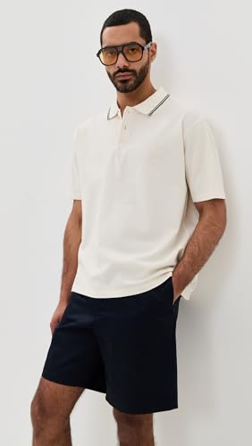 FRAME Men's Short Sleeve Light Pique Polo2