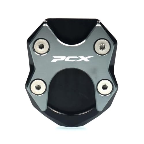 Extension béquille PCX 125 150 contre enfoncement : support CNC aluminium - 2