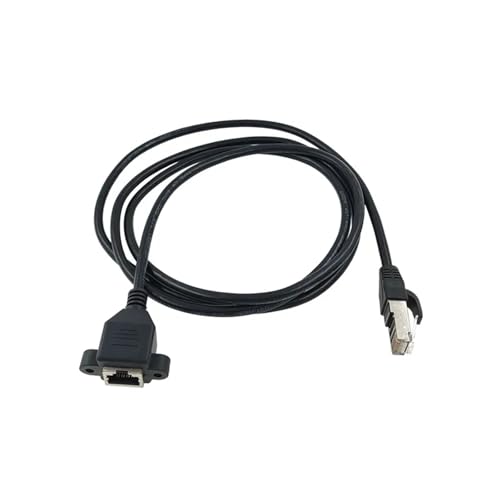 Cable RJ45 acodado que soluciona la falta de espacio con extensión para panel, 1.5m 3