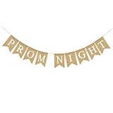 Ciieeo Guirlande de Mariage en Lin à Fanions Queue D’aronde 1,8 M, Décoration Suspendue pour Fête, Bannière Personnalisée pour Soirée Prom Night, Fournitures Déco Couleur Aléatoire