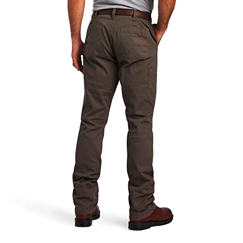 Image of Ariat Men's Rebar M4 Low Rise DuraStretch Made Tough Double Front Stackable Straight Leg Pant