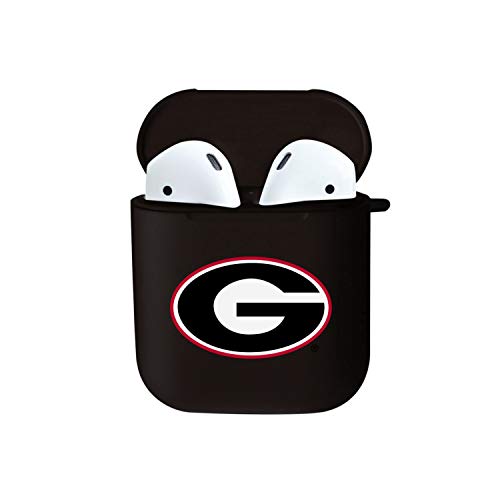 Otm Essentials Officially Licensed University Of Georgia Bulldogs Earbuds Case - Black - Compatible With Airpods #TOP10