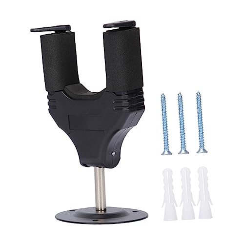 VILLCASE ギター壁掛けホルダー 安定設計 滑り止め付き 耐荷重強化 素材製 ギター ウクレレ対応 保護クッ 付 室内楽器収納用