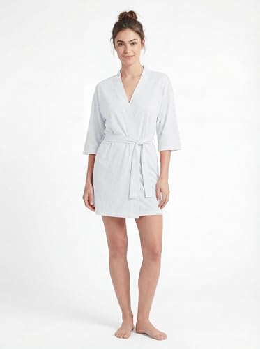 Image of Women's Kimono Robes Lightweight Bath Robe | Soft Sleepwear V-Neck Ladies Nightwear - Coverup | Multi-Packs & Colors
