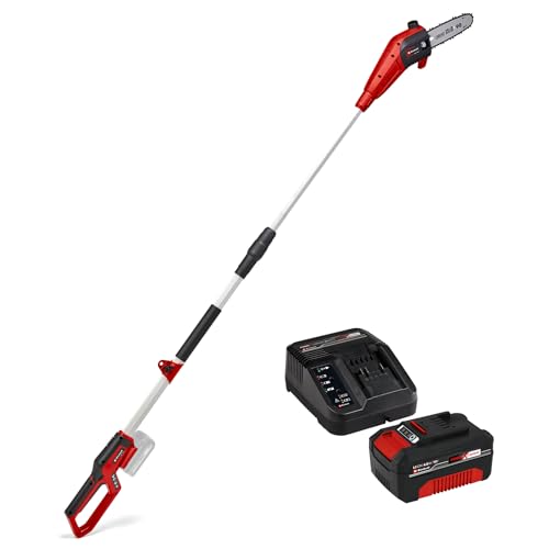 Einhell Akku-Hochentaster GC-LC 18/20 Li T Power X-Change (Lithium-Ionen, Motorkopf mit 30°...